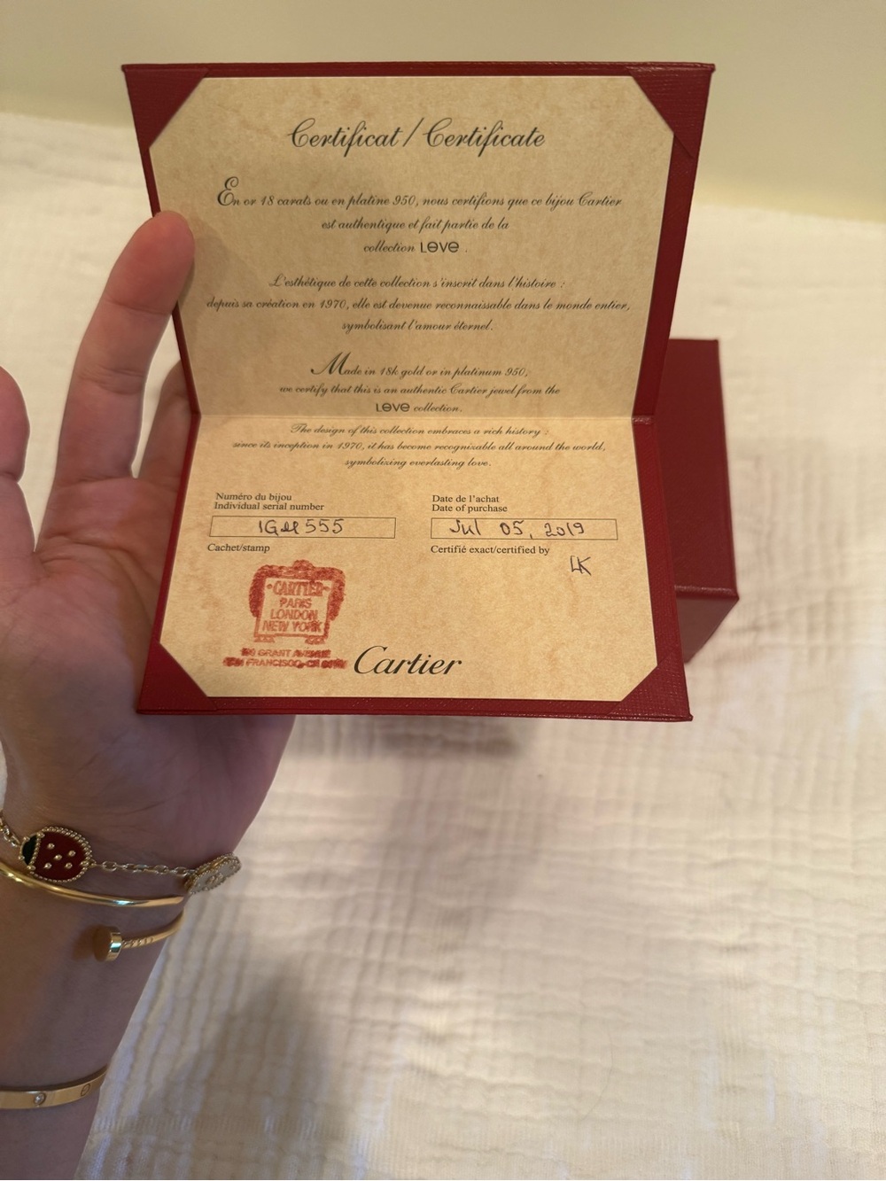 Cartier Love Band - Picture 2 of 5
